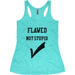 Ladies Slim Fit Super Soft Racerback Triblend Tank