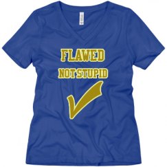 Ladies Relaxed Fit V-Neck Tee