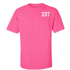 Unisex Ultra Cotton Safety Neon Crewneck Tee