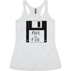 Ladies Slim Fit Super Soft Racerback Triblend Tank