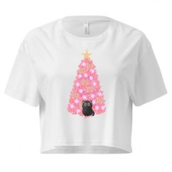 Ladies Festival Cali Crop Top Tee