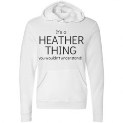 Unisex Fleece Pullover Midweight Hoodie