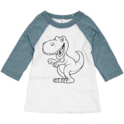 Toddler 3/4 Sleeve Raglan Tee