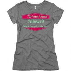 Ladies Slim Fit Super Soft Triblend Tee