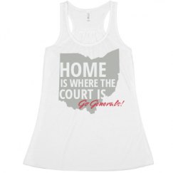 Ladies Flowy Racerback Tank
