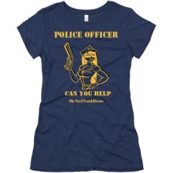 Ladies Slim Fit Super Soft Triblend Tee