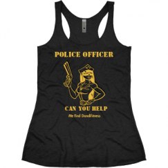 Ladies Slim Fit Super Soft Racerback Triblend Tank