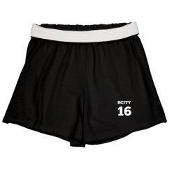 Slim Fit Cheer Shorts