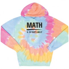 Unisex Tie-Dye Fleece Hoodie