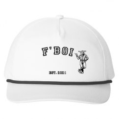 Snapback Five-Panel Rope Hat