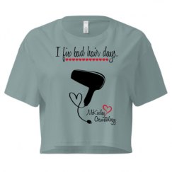 Ladies Festival Cali Crop Top Tee