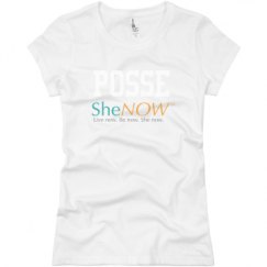 Ladies Slim Fit Basic Promo Jersey Tee