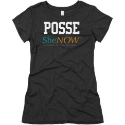 Ladies Slim Fit Super Soft Triblend Tee