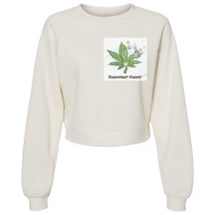 Women's Raglan Pullover Fleece