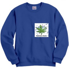 Unisex Film and Foil Crewneck Sweatshirt