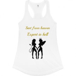 Ladies Slim Fit Racerback Tank Top