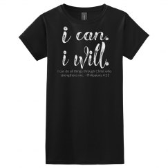 I can. I will. 