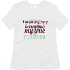 Ladies Relaxed Fit Super Soft Triblend Tee