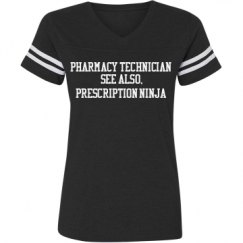 Ladies Relaxed Fit Vintage Sports Tee