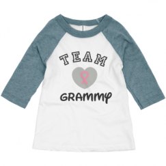 Toddler 3/4 Sleeve Raglan Tee
