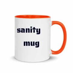 11oz Ceramic Mug with Color Inside