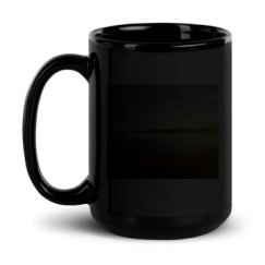 15oz Black Glossy Mug