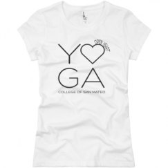 Ladies Slim Fit Basic Promo Jersey Tee