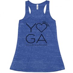 Ladies Flowy Racerback Tank