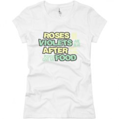 Ladies Slim Fit Basic Promo Jersey Tee