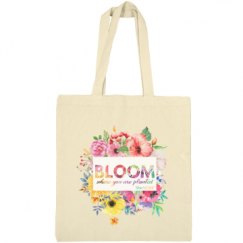 Canvas Bargain Tote Bag