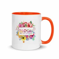 11oz Ceramic Mug with Color Inside