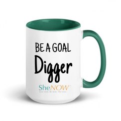 15oz Ceramic Mug with Color Inside