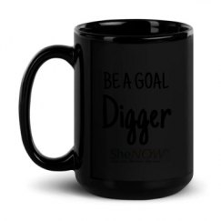 15oz Black Glossy Mug
