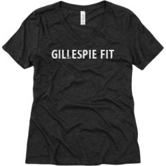 Ladies Relaxed Fit Super Soft Triblend V-Neck Tee