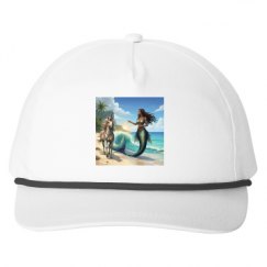 Snapback Five-Panel Rope Hat