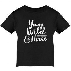 young wild and three tee