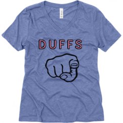 Ladies Relaxed Fit Super Soft Triblend V-Neck Tee