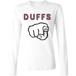 Ladies Relaxed Fit Basic Long Sleeve Tee