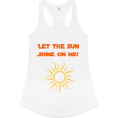 Ladies Slim Fit Racerback Tank Top