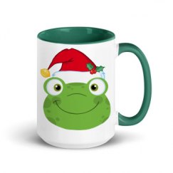 15oz Ceramic Mug with Color Inside