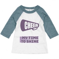 Toddler 3/4 Sleeve Raglan Tee