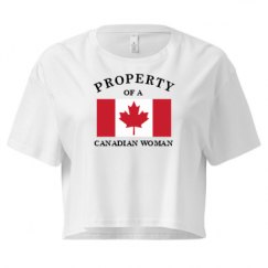 Ladies Festival Cali Crop Top Tee