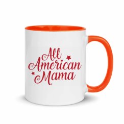 11oz Ceramic Mug with Color Inside