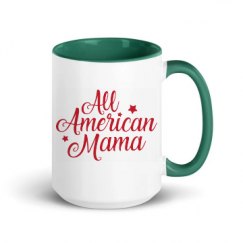 15oz Ceramic Mug with Color Inside