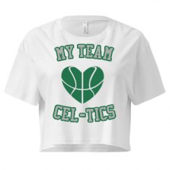 Ladies Festival Cali Crop Top Tee