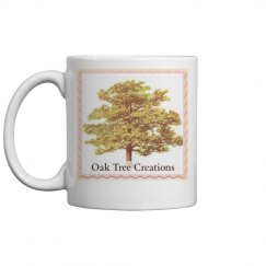 Oak Tree Creations ceramic mug