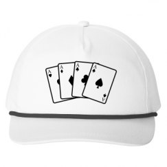 Snapback Five-Panel Rope Hat