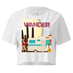 Ladies Festival Cali Crop Top Tee