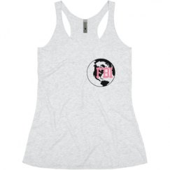 Ladies Slim Fit Super Soft Racerback Triblend Tank