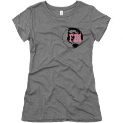 Ladies Slim Fit Super Soft Triblend Tee